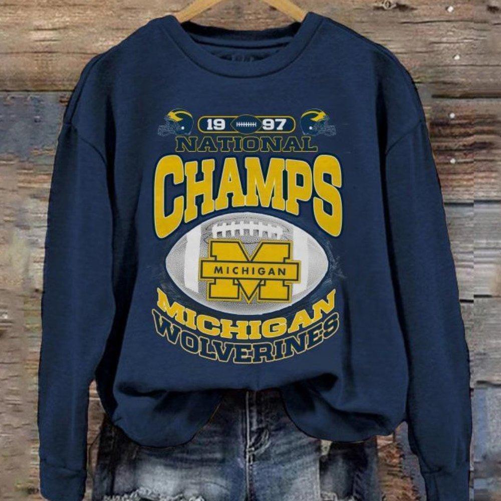 Michigan Wolverines 1997 National Champs Sweatshirt